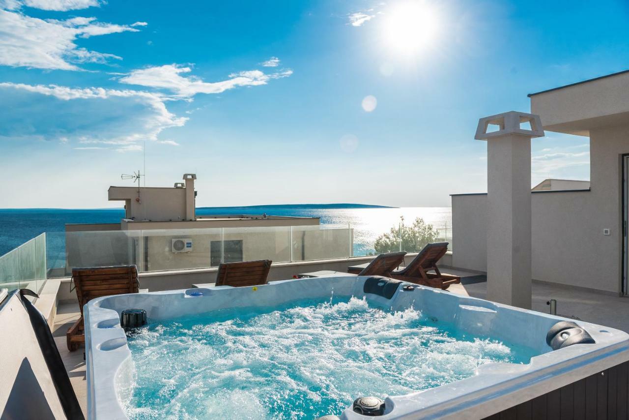 Apartament Luxury Penthouse Mandre Zewnętrze zdjęcie