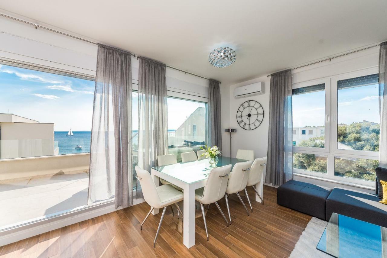 Apartament Luxury Penthouse Mandre Zewnętrze zdjęcie