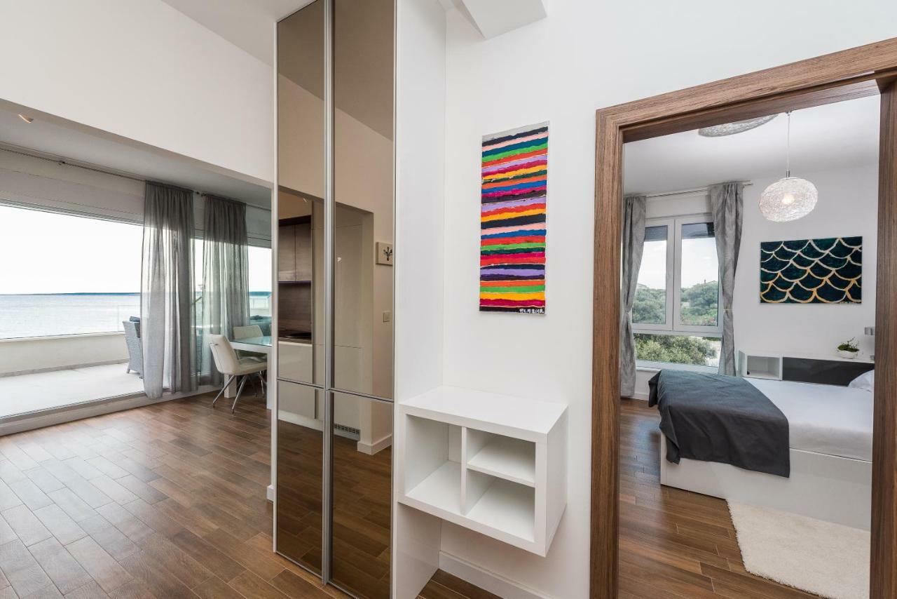 Apartament Luxury Penthouse Mandre Zewnętrze zdjęcie