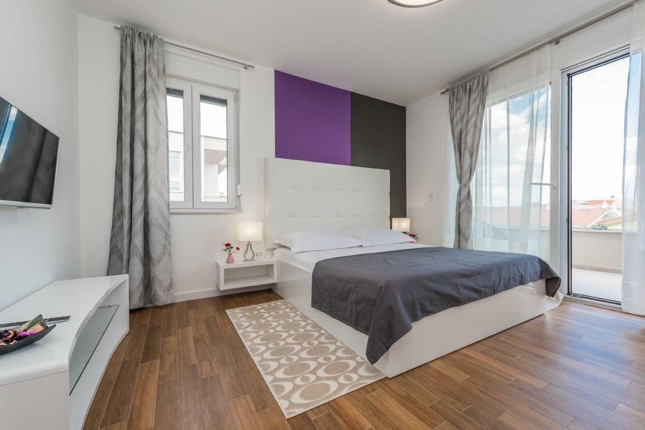 Apartament Luxury Penthouse Mandre Zewnętrze zdjęcie