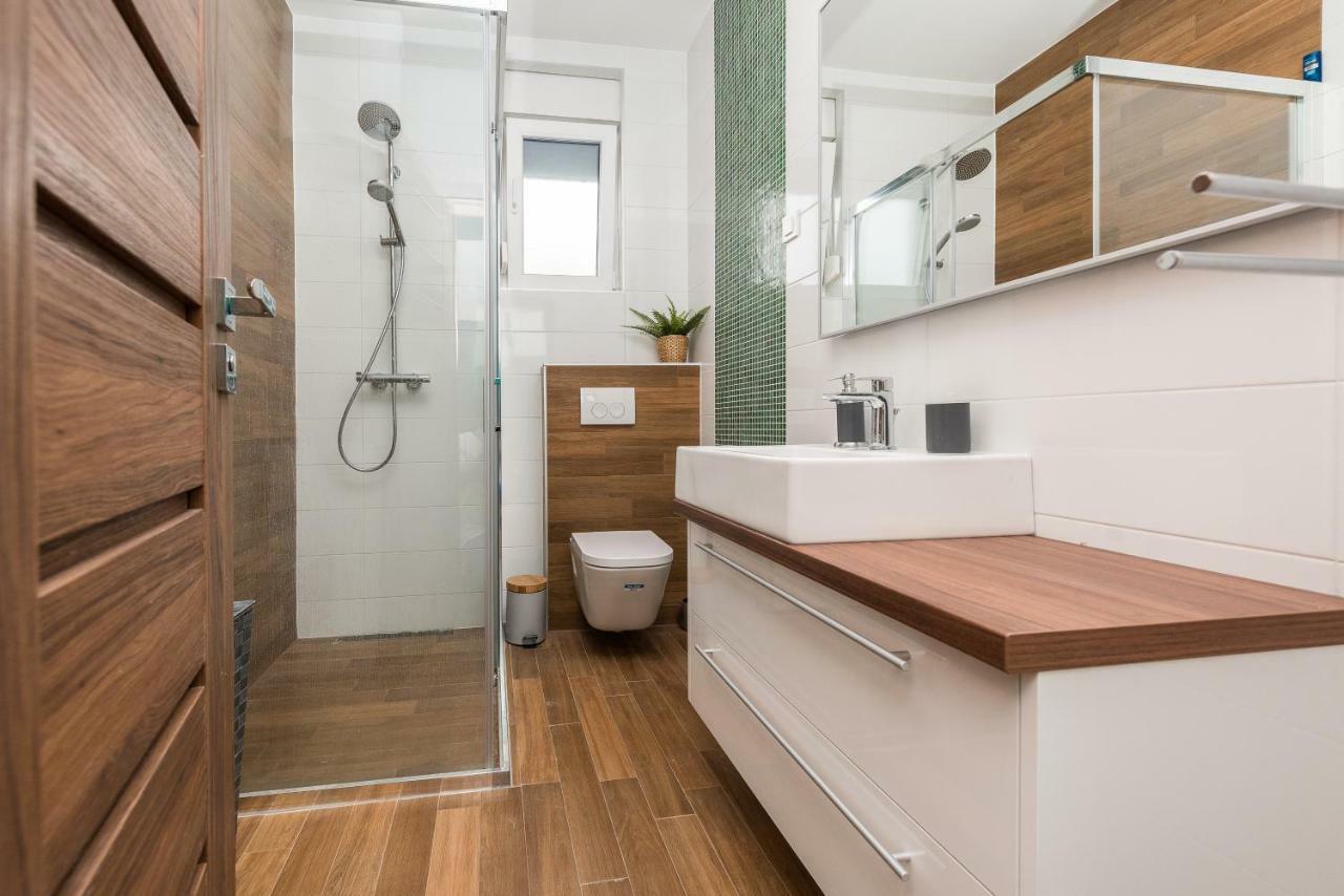 Apartament Luxury Penthouse Mandre Zewnętrze zdjęcie