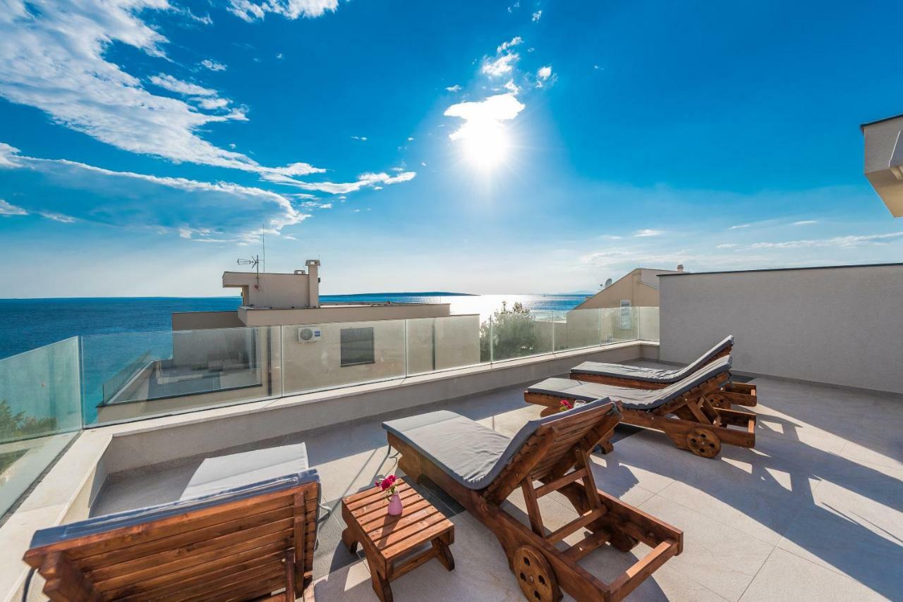 Apartament Luxury Penthouse Mandre Zewnętrze zdjęcie