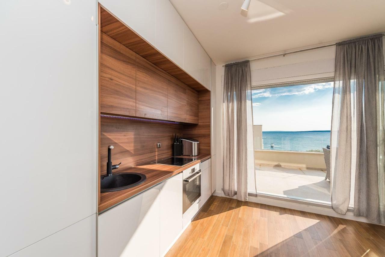 Apartament Luxury Penthouse Mandre Zewnętrze zdjęcie