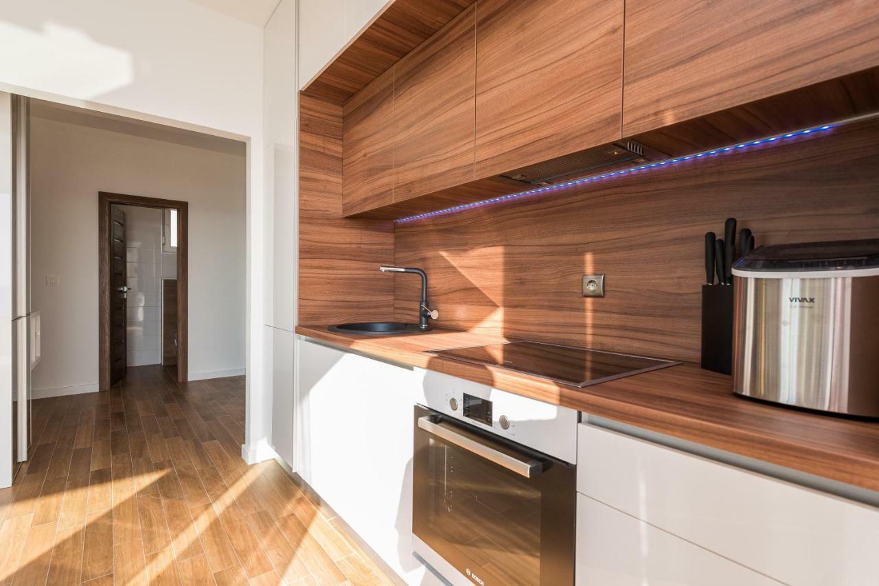 Apartament Luxury Penthouse Mandre Zewnętrze zdjęcie