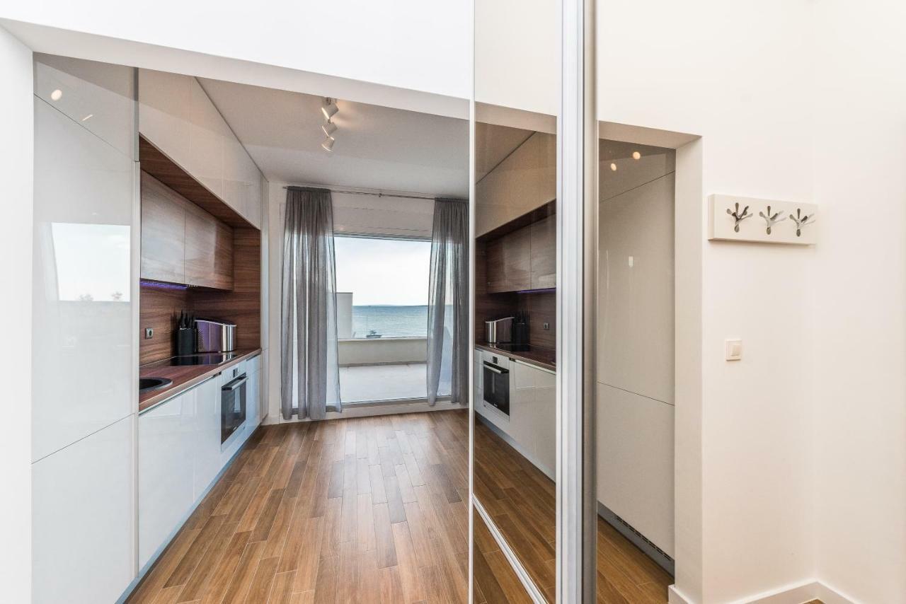 Apartament Luxury Penthouse Mandre Zewnętrze zdjęcie