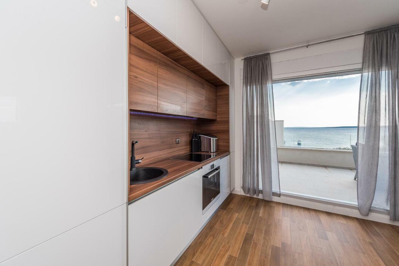 Apartament Luxury Penthouse Mandre Zewnętrze zdjęcie