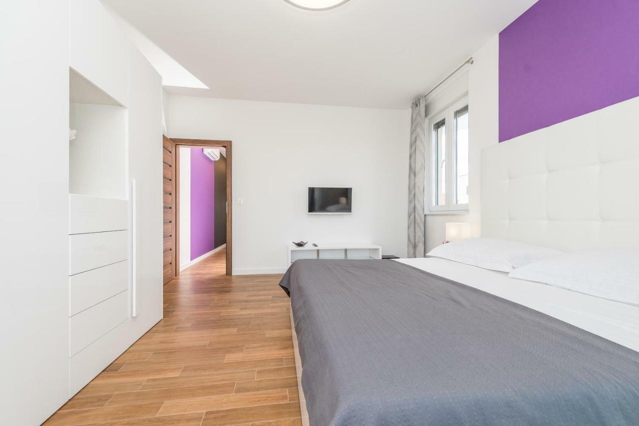 Apartament Luxury Penthouse Mandre Zewnętrze zdjęcie
