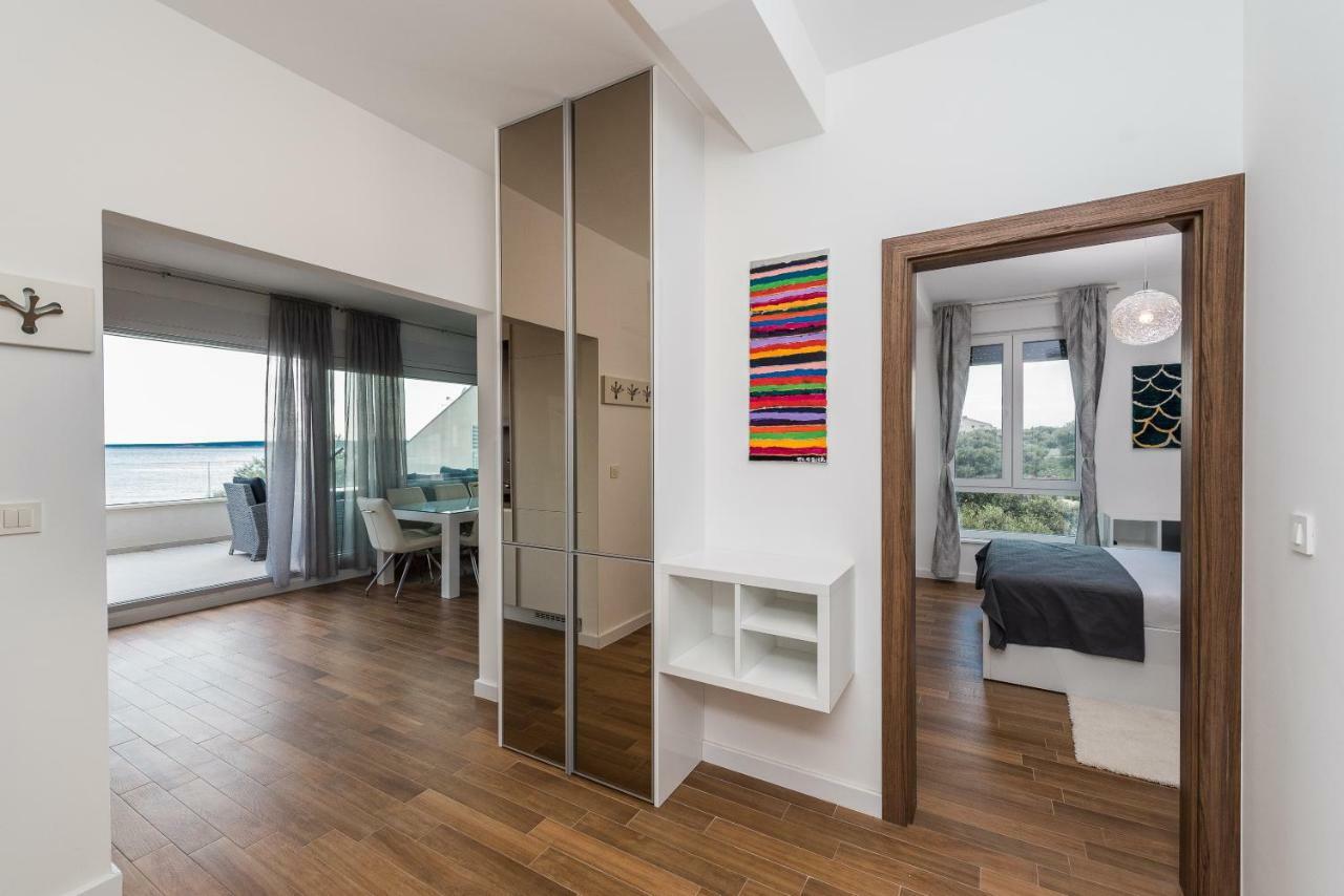Apartament Luxury Penthouse Mandre Zewnętrze zdjęcie