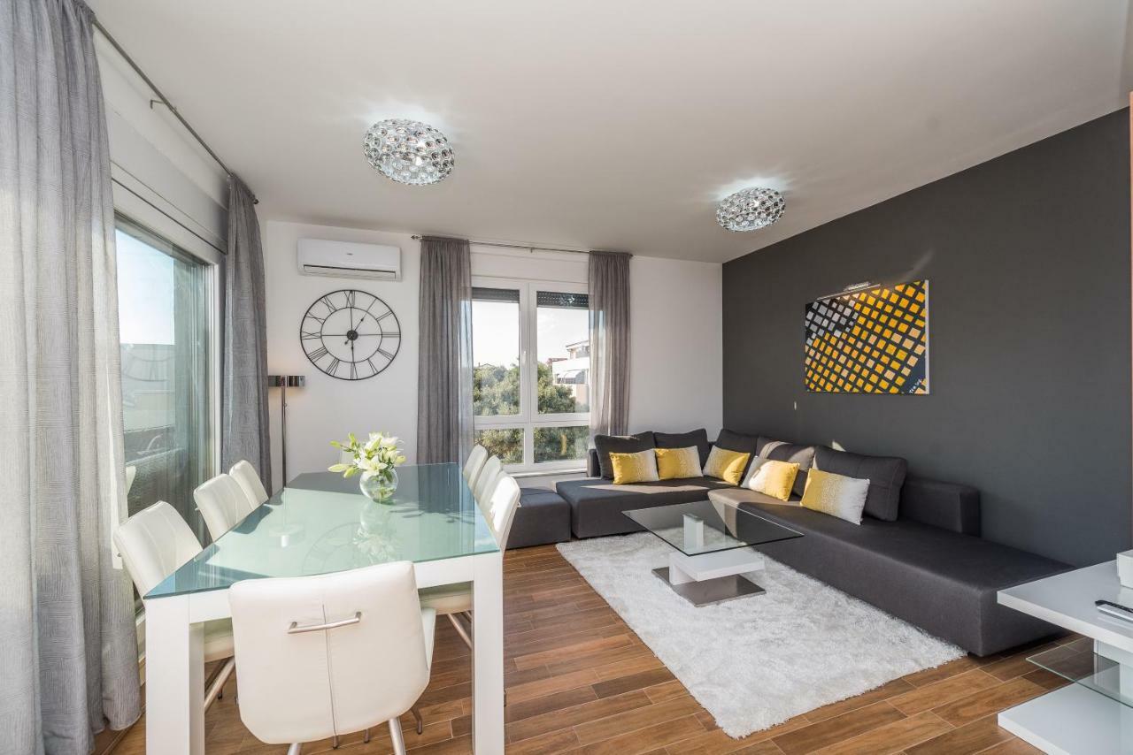 Apartament Luxury Penthouse Mandre Zewnętrze zdjęcie