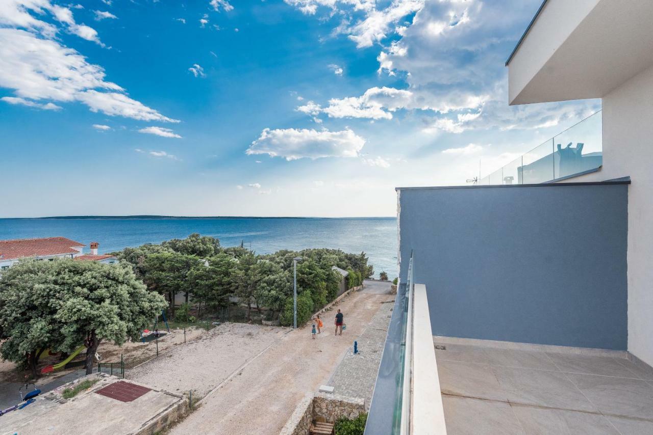 Apartament Luxury Penthouse Mandre Zewnętrze zdjęcie