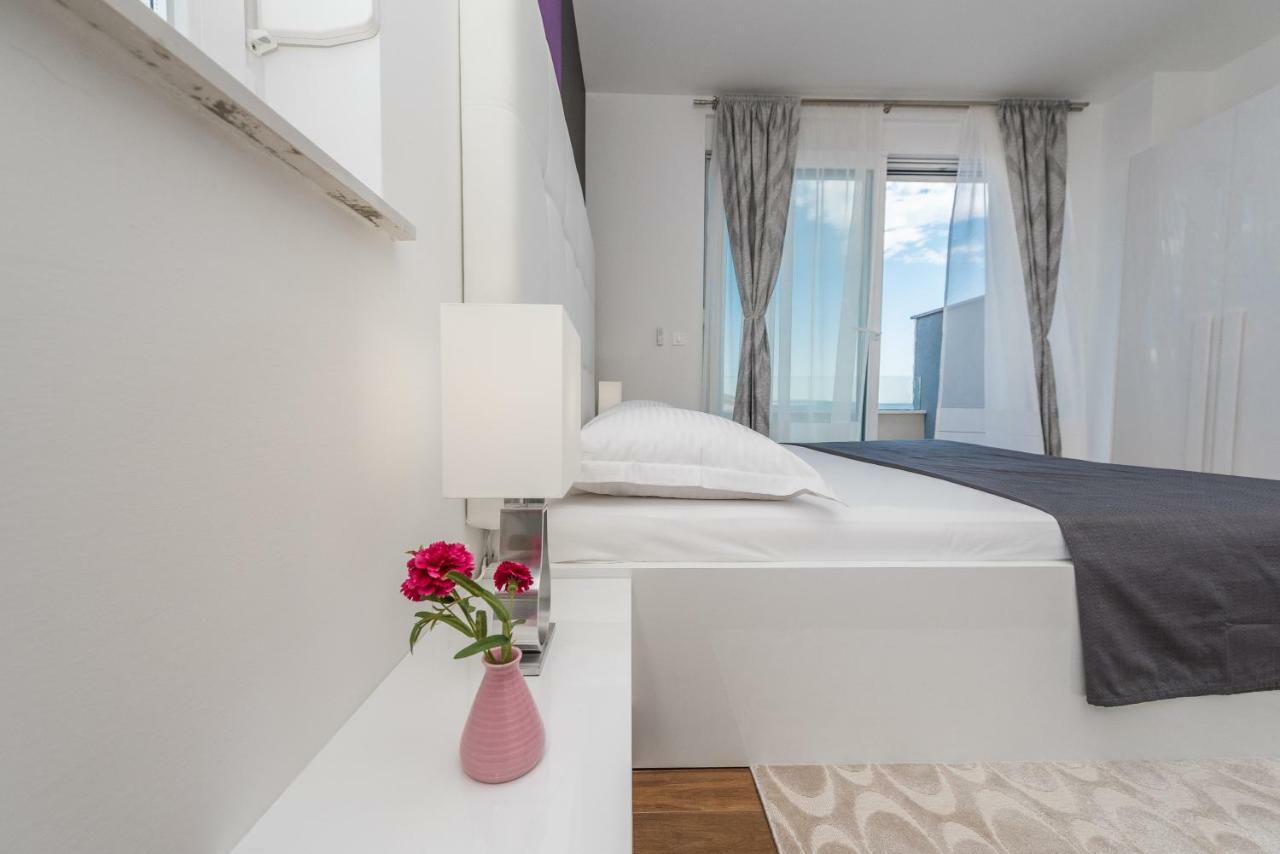 Apartament Luxury Penthouse Mandre Zewnętrze zdjęcie