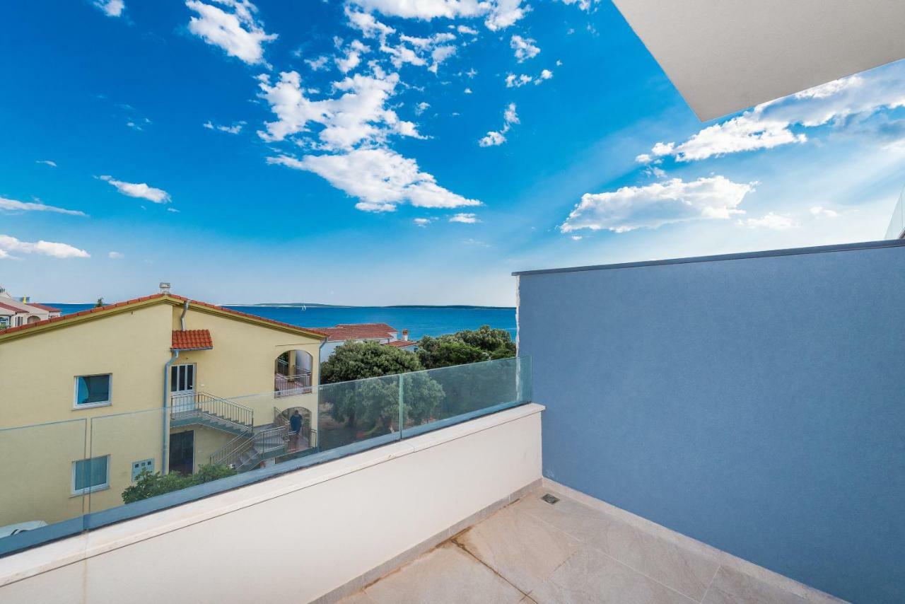 Apartament Luxury Penthouse Mandre Zewnętrze zdjęcie