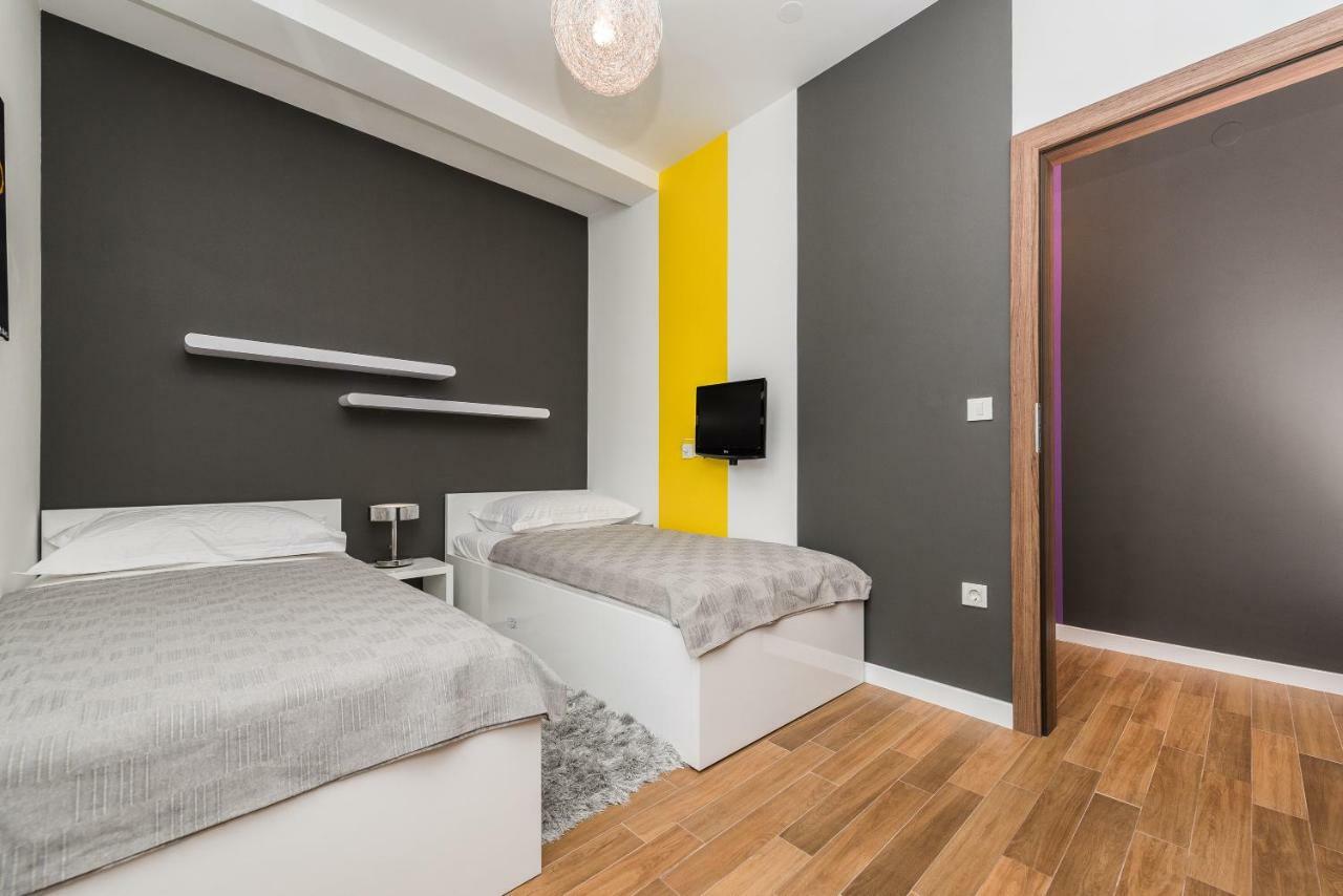 Apartament Luxury Penthouse Mandre Zewnętrze zdjęcie